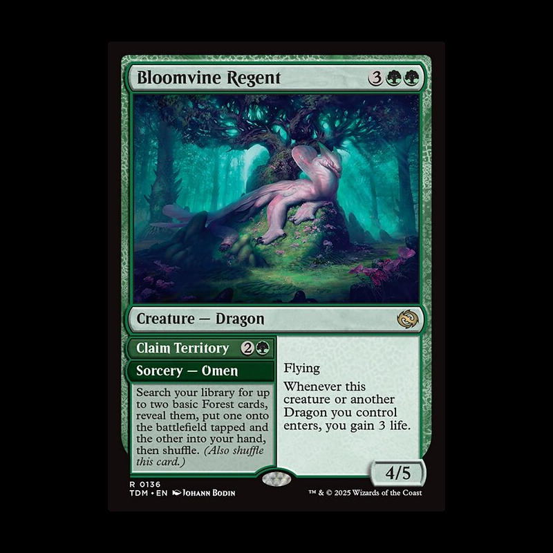 Bloomvine Regent // Claim Territory - Tarkir: Dragonstorm (Near Mint)